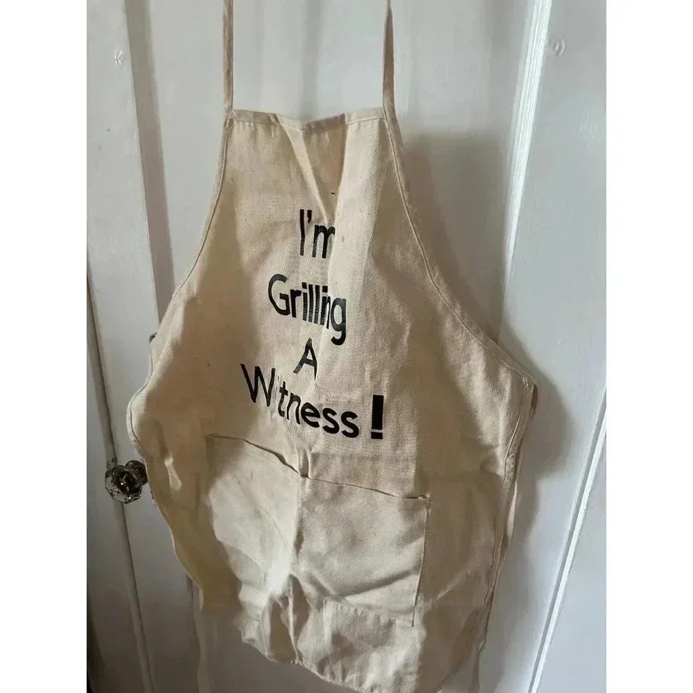 I’m Grilling a Witness Apron